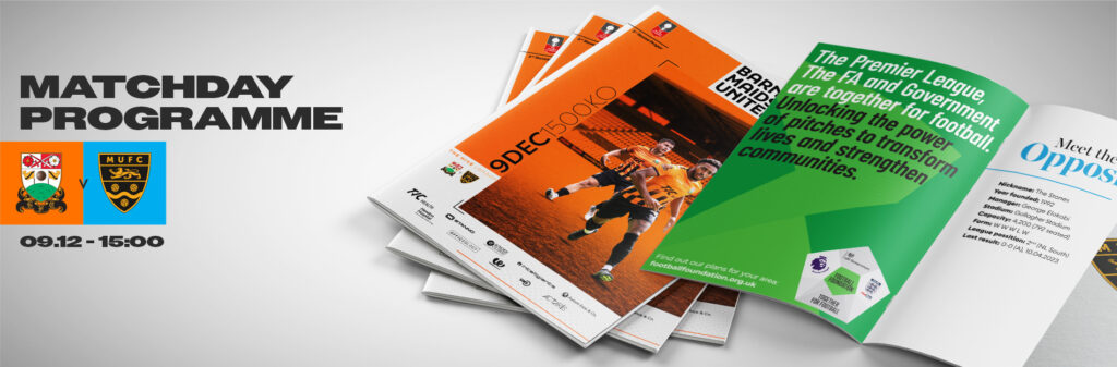 Matchday Programmes – Barnet Football Club